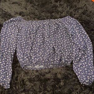 Brandy melville off the shoulder top!